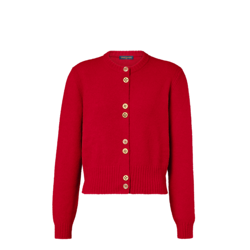 Monogram Button Cardigan in Women's Ready-to-Wear Knitwear collections by Louis Vuitton (Product zoom)
