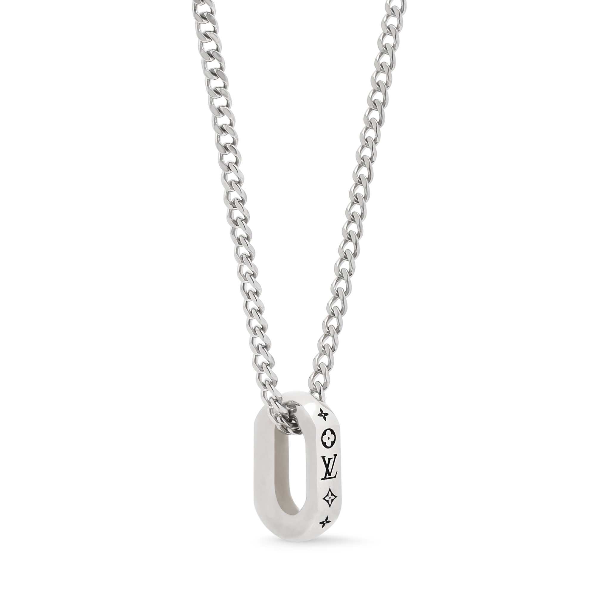 Monogram Chain Pendant S00 in Pria