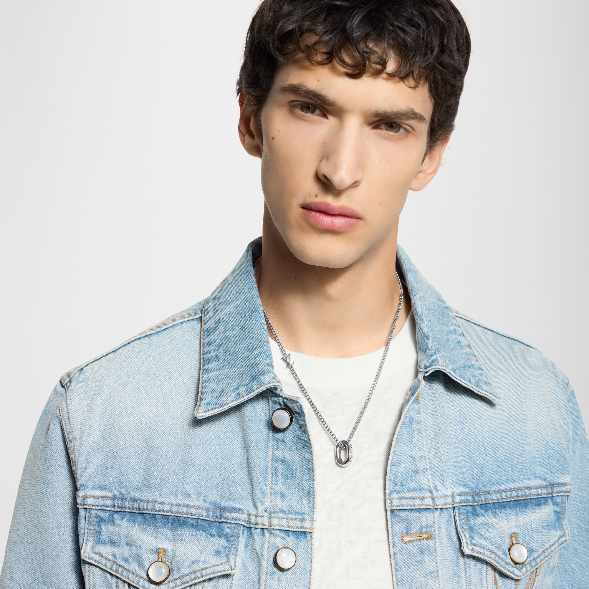 Monogram Chain Pendant S00 in Pria