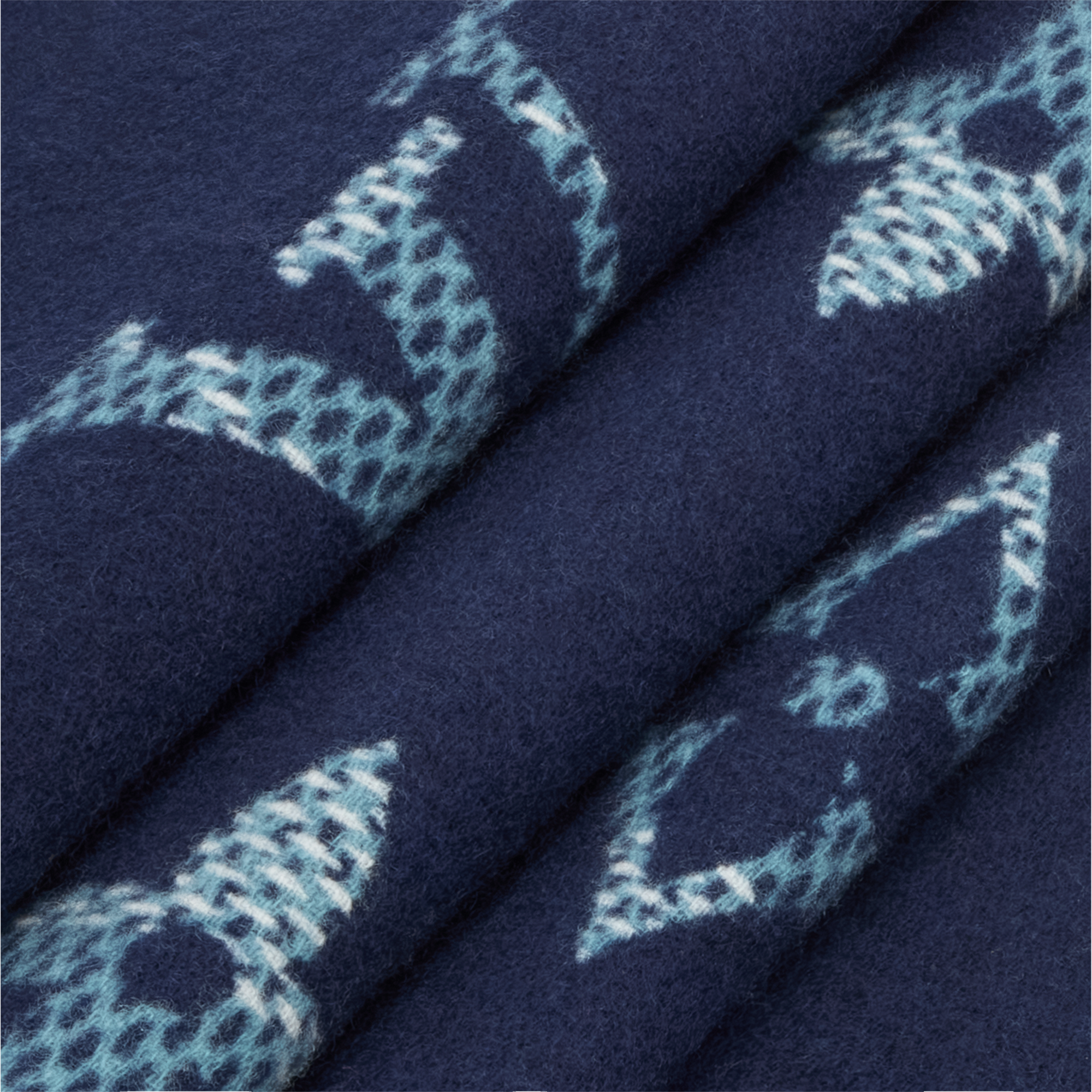 Monogram Check Scarf S00 in Pria