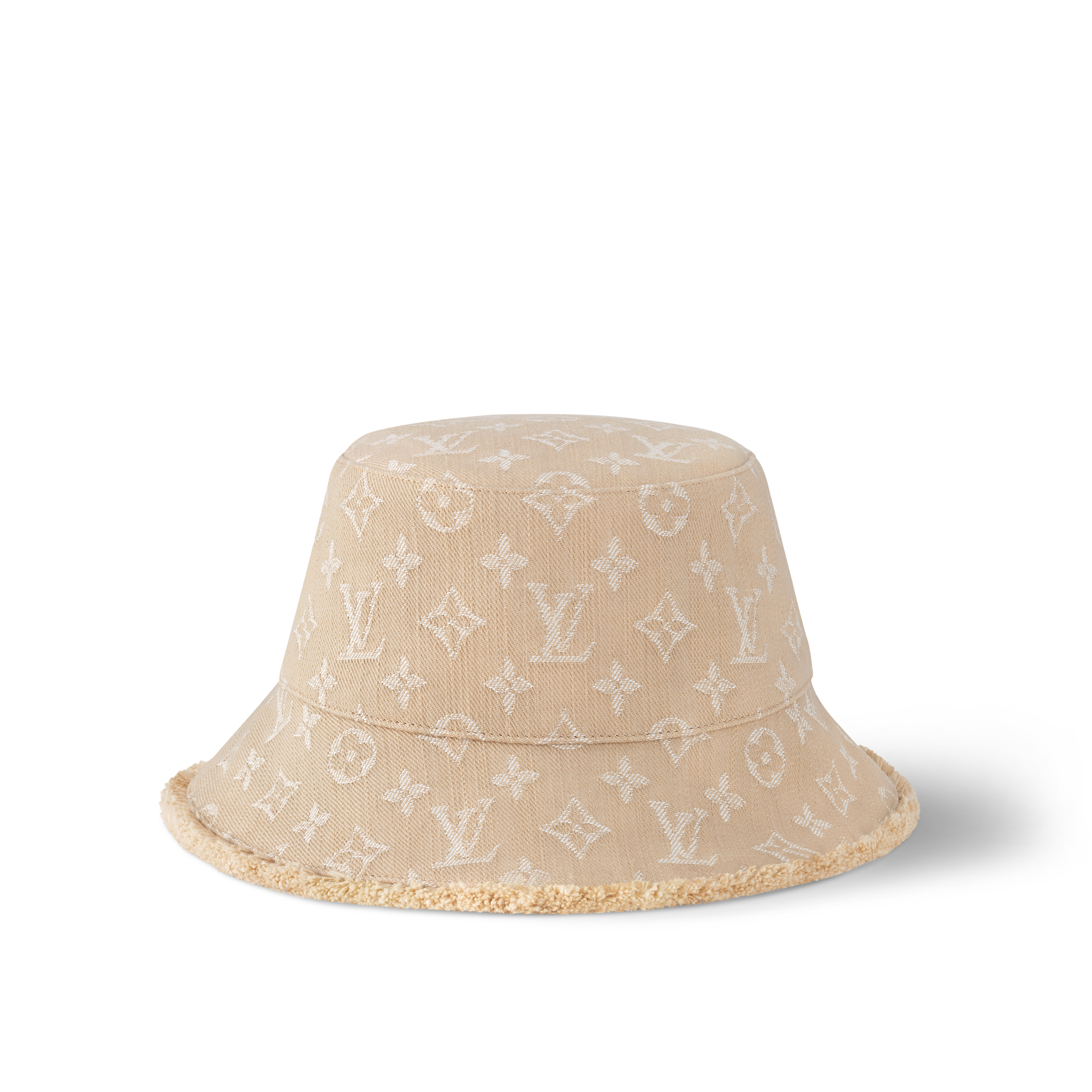 Monogram Denim Bucket Hat S00 in Wanita