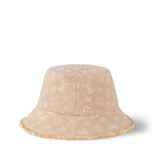 Monogram Denim Bucket Hat S00 in Wanita's Aksesori Topi dan Sarung Tangan collections by Louis Vuitton (Perbesar produk)
