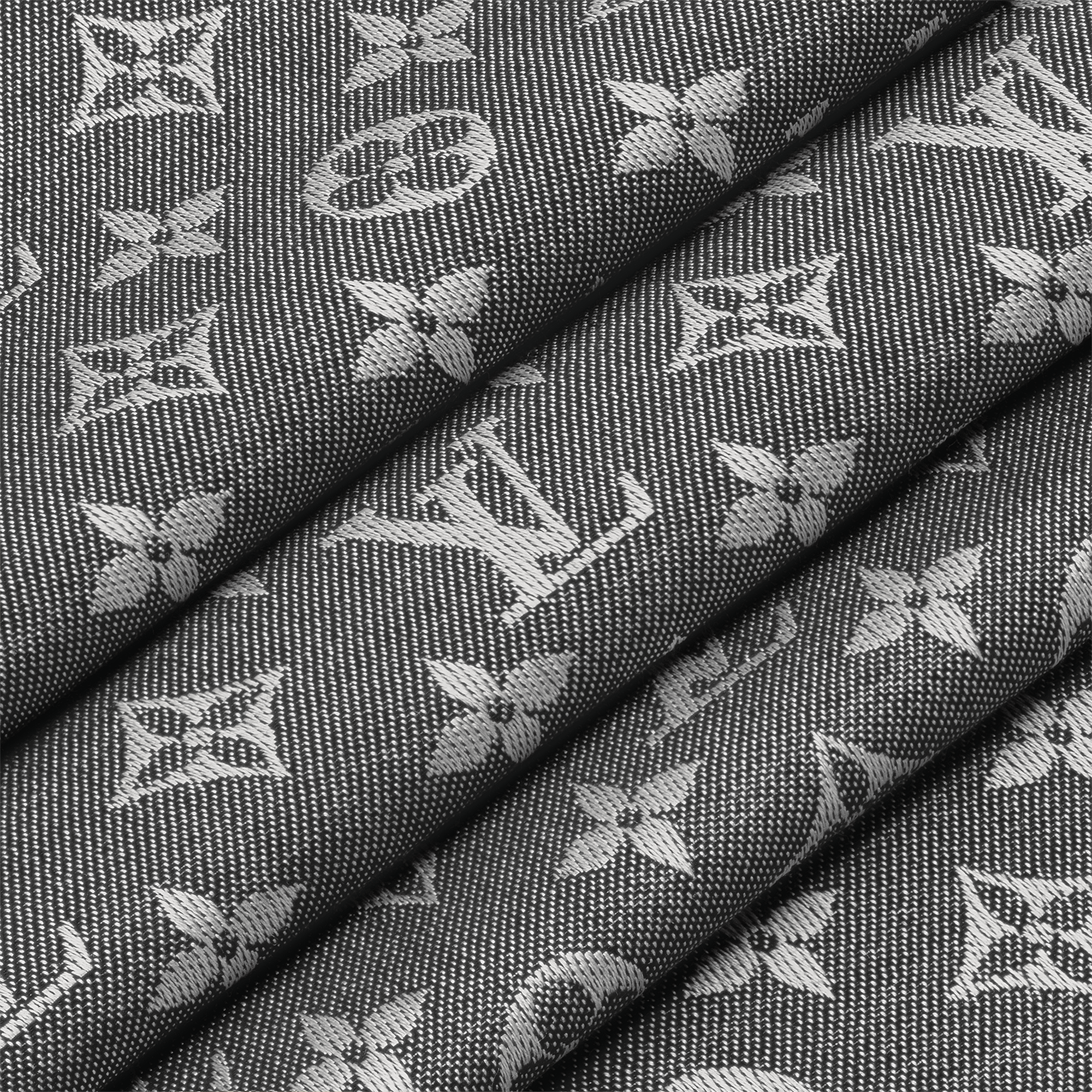 Monogram Denim Shawl S00 in Wanita