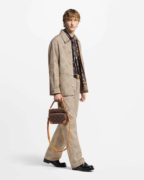 Monogram Embroidered Chic Overshirt in Men's Ready-to-Wear Outerwear and Coats collections by Louis Vuitton