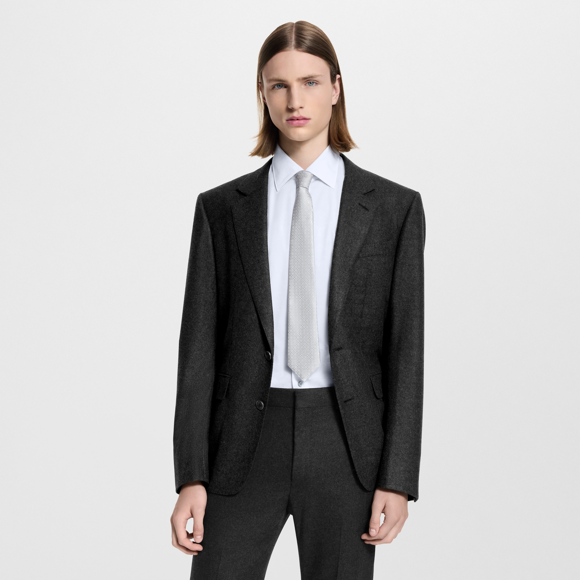 Monogram Flower Tie S00 in Pria