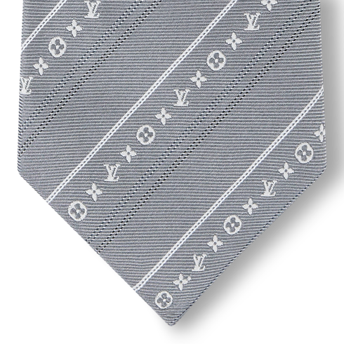 Monogram Flowstripes Tie S00 in Pria's Aksesori Winter Textile collections by Louis Vuitton (Perbesar produk)