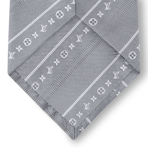 Monogram Flowstripes Tie S00 in Pria's Aksesori Winter Textile collections by Louis Vuitton (Perbesar produk)