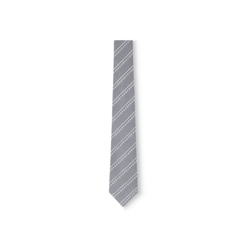 Monogram Flowstripes Tie S00 in Pria's Aksesori Winter Textile collections by Louis Vuitton (Perbesar produk)