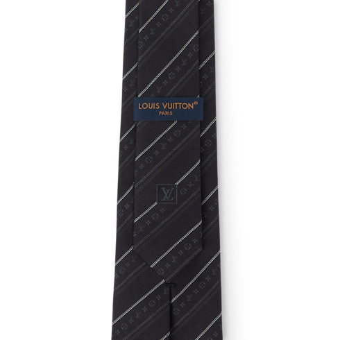 Monogram Flowstripes Tie S00 in Pria's Aksesori Winter Textile collections by Louis Vuitton (Perbesar produk)