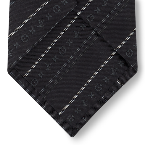 Monogram Flowstripes Tie S00 in Pria's Aksesori Winter Textile collections by Louis Vuitton (Perbesar produk)
