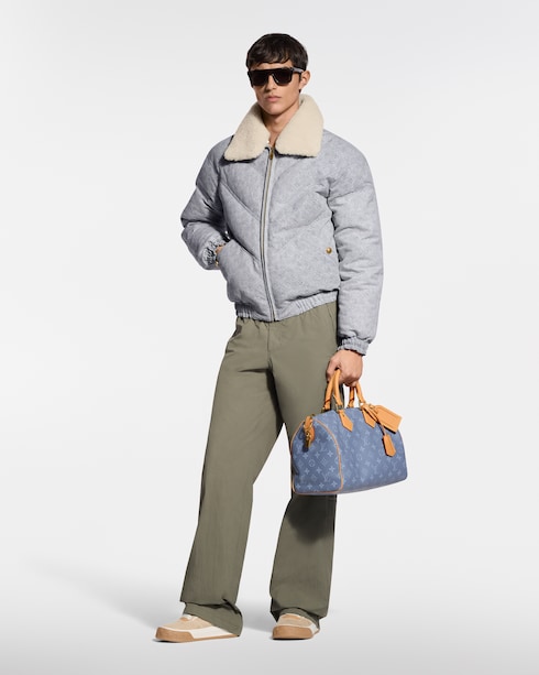 의류 아우터 & 코트 모노그램 자카드 푸퍼 재킷 | 루이비통 공식 온라인 스토어®