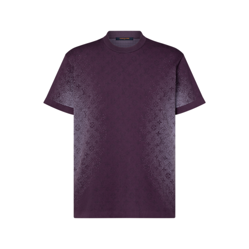Monogram Jacquard Short-Sleeved Crewneck in Pria's Pakaian Semua Koleksi collections by Louis Vuitton (Perbesar produk)