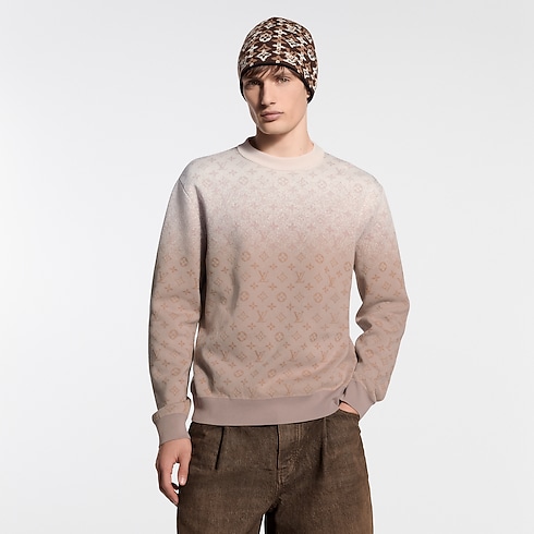 Monogram Long-Sleeved Crewneck in Pria's Pakaian Semua Koleksi collections by Louis Vuitton (Perbesar produk)