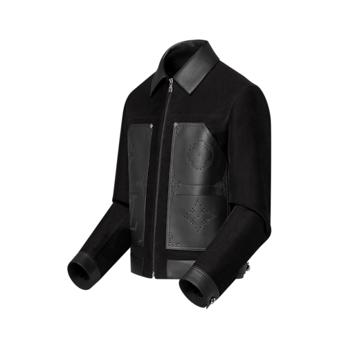 Monogram Mix Leather Workwear Blouson in Pria's Pakaian Outerwear dan Mantel collections by Louis Vuitton (Perbesar produk)