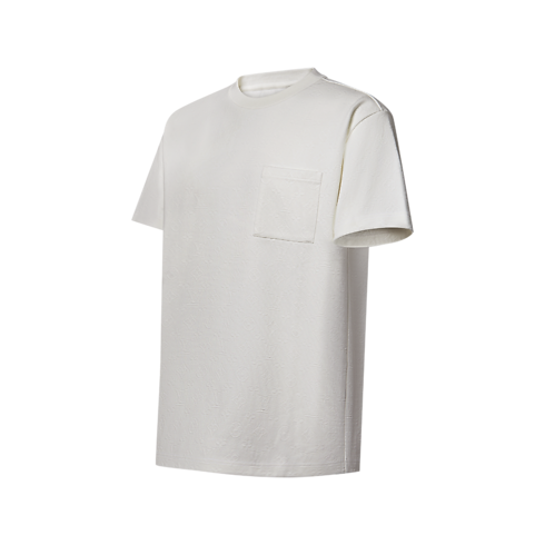 Monogram Pique T-shirt in Pria's Pakaian T-shirt and Polo collections by Louis Vuitton (Perbesar produk)