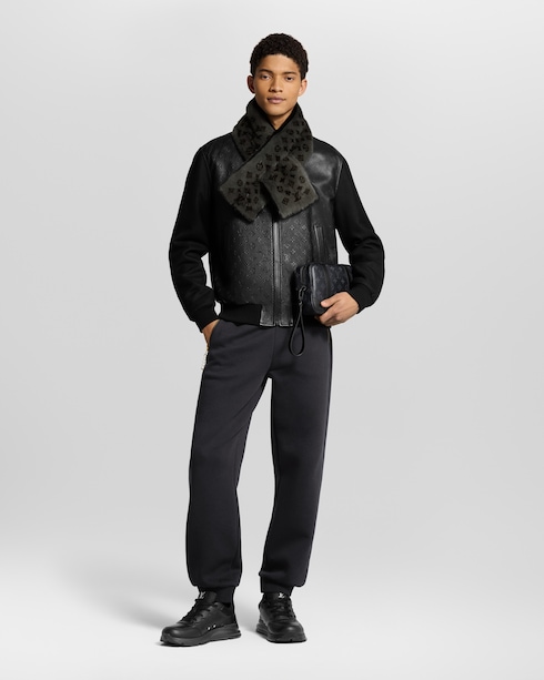 Monogram Reverse Fur Scarf . in Men's Accessories Scarves for Men collections by Louis Vuitton