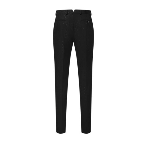 Monogram Satin Cigarette Pants in Men's New In Men } collections by Louis Vuitton (Product zoom)