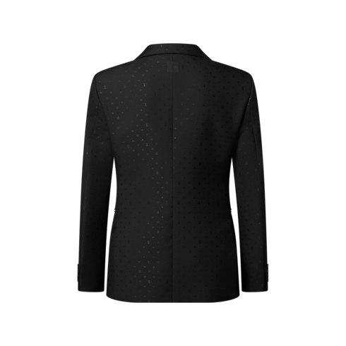Monogram Satin Single-Breasted Pont Neuf Jacket in Men's Ready-to-Wear All Ready-to-Wear collections by Louis Vuitton (Product zoom)