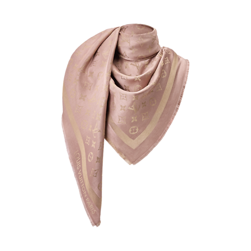 Monogram Shine Shawl S00 in Wanita's Aksesori Shawls collections by Louis Vuitton (Perbesar produk)