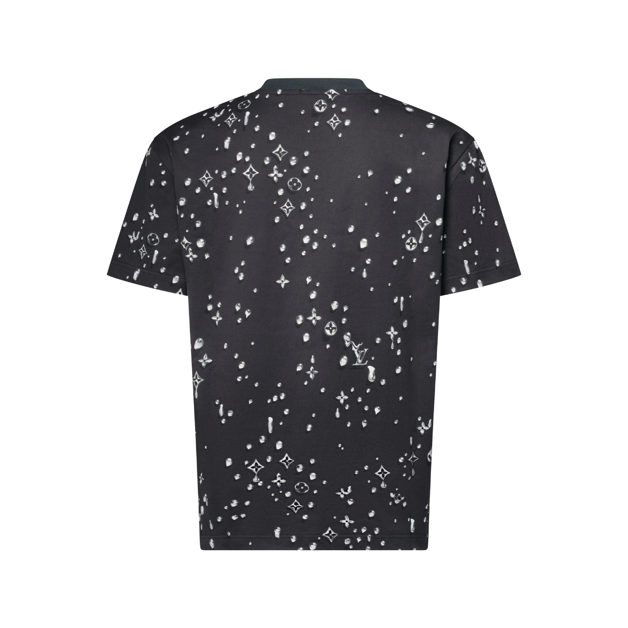 Monogram Short-Sleeved T-Shirt  in Pria