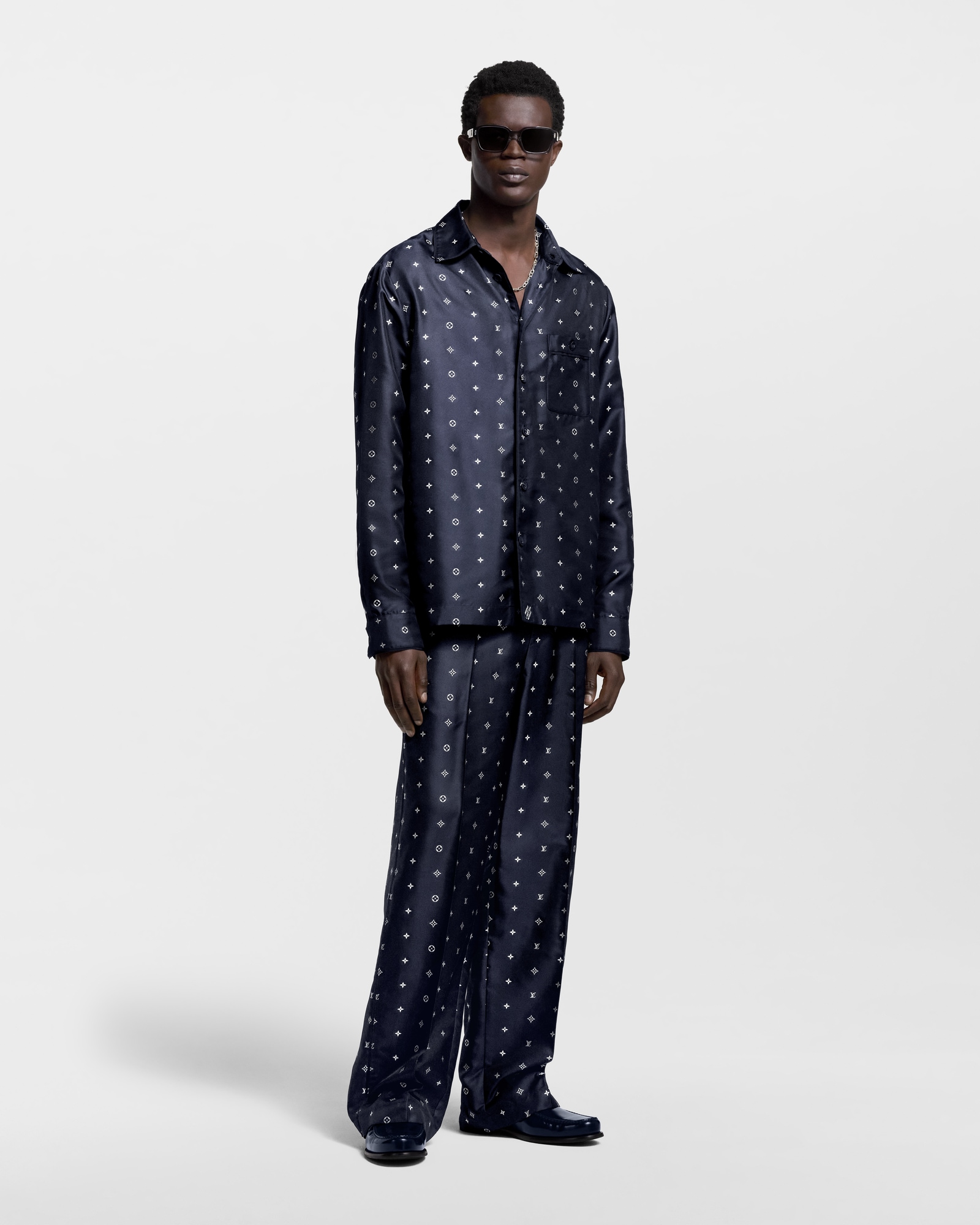 Monogram Silk Pajama Pants - Ready-to-Wear | LOUIS VUITTON