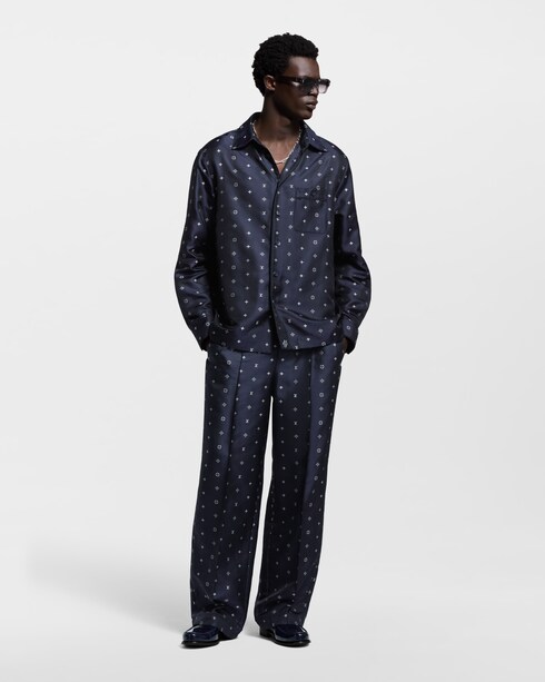 Monogram Silk Pajama Shirt in Pria's Pakaian Kemeja collections by Louis Vuitton