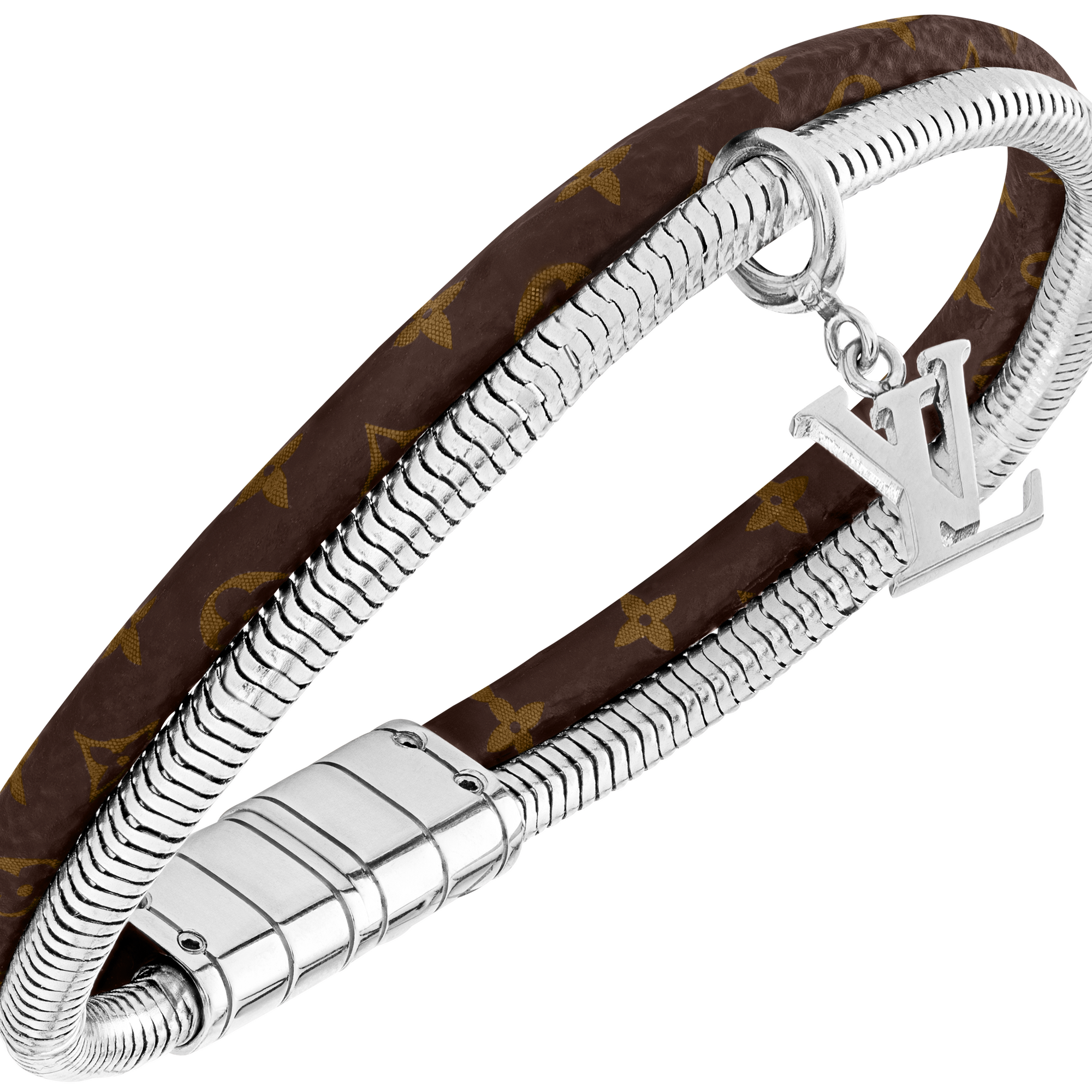 Monogram Swirl Bracelet Monogram in Pria