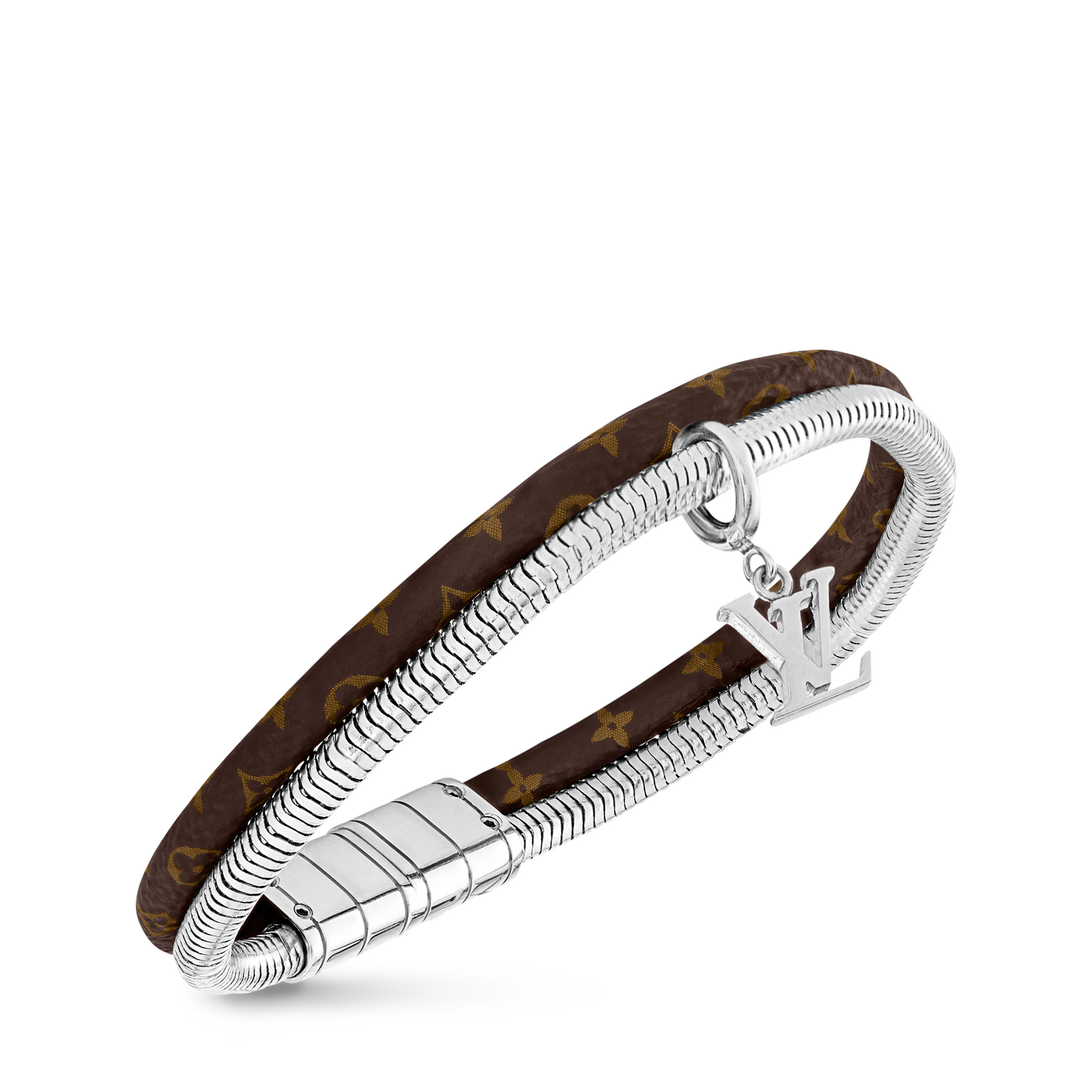 Monogram Swirl Bracelet Monogram in Pria