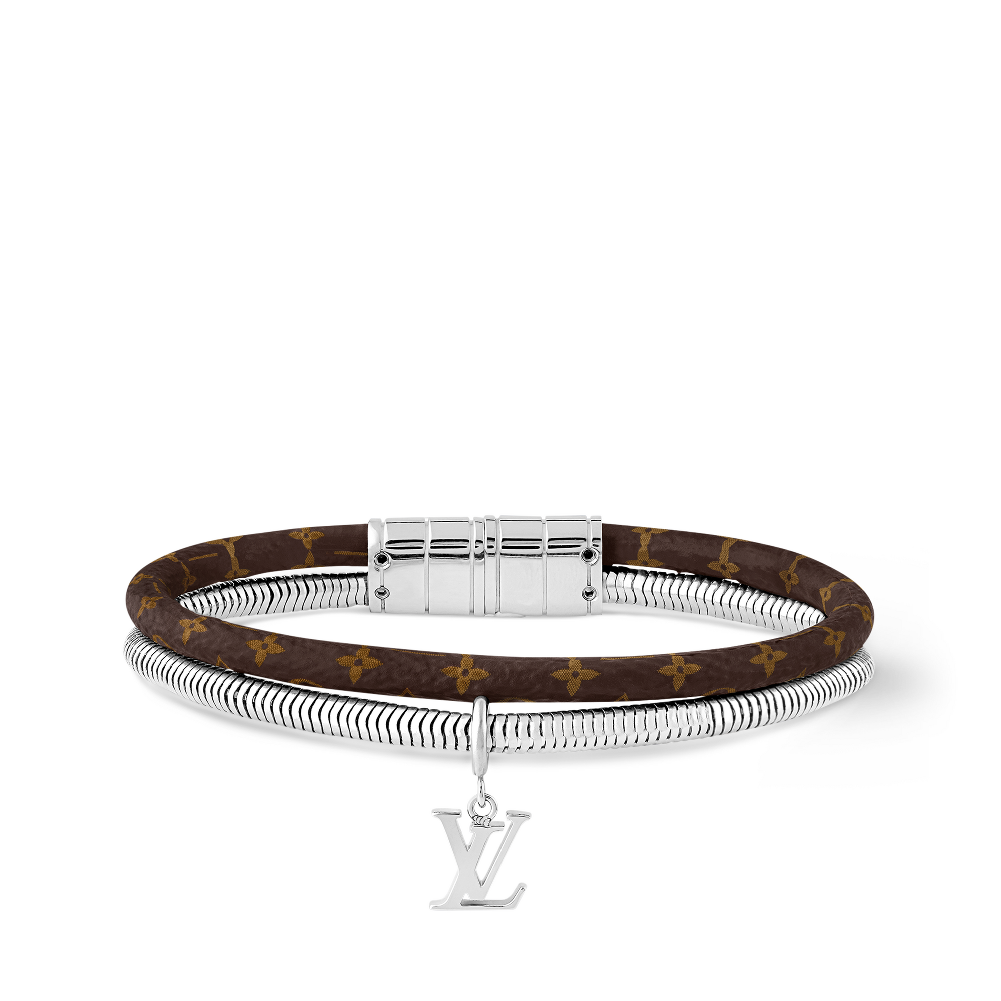 Monogram Swirl Bracelet Monogram in Pria