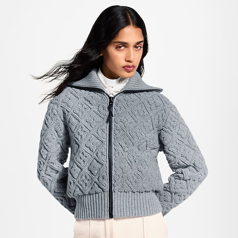 Monogram Toweling Zip-Up Jacket in Wanita's Pakaian Atasan dan Baju collections by Louis Vuitton (Perbesar produk)