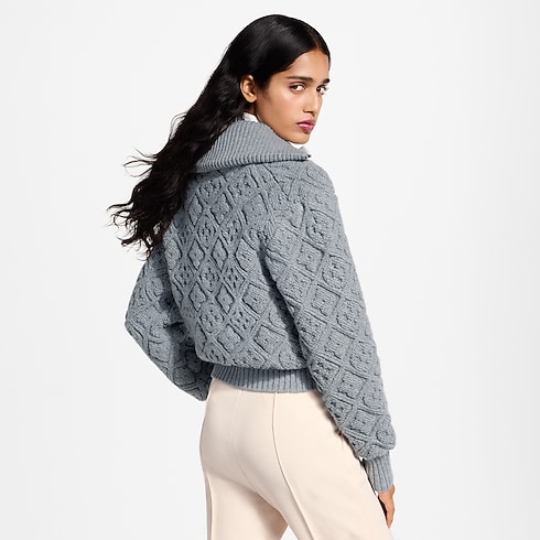 Monogram Toweling Zip-Up Jacket in Wanita's Pakaian Atasan dan Baju collections by Louis Vuitton (Perbesar produk)