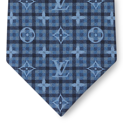 Monogram Windowpane Tie . in Men's Accessories All Accessories collections by Louis Vuitton (Product zoom)