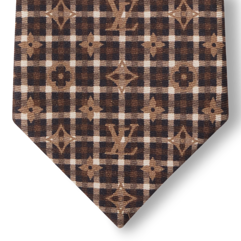 Monogram Windowpane Tie S00 in Pria's Aksesori Semua Koleksi collections by Louis Vuitton (Perbesar produk)
