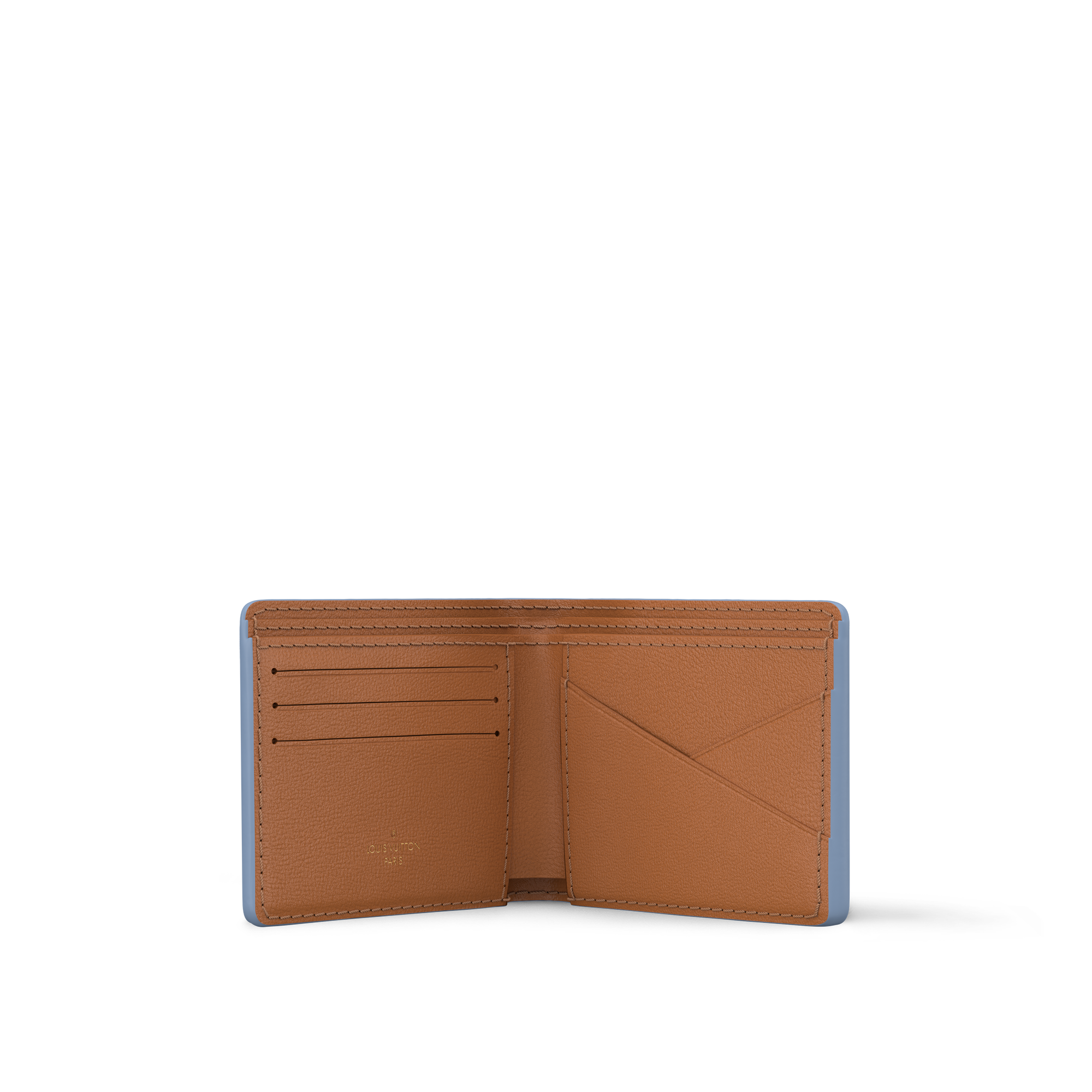 Multiple Wallet Crocodile Mat in Men