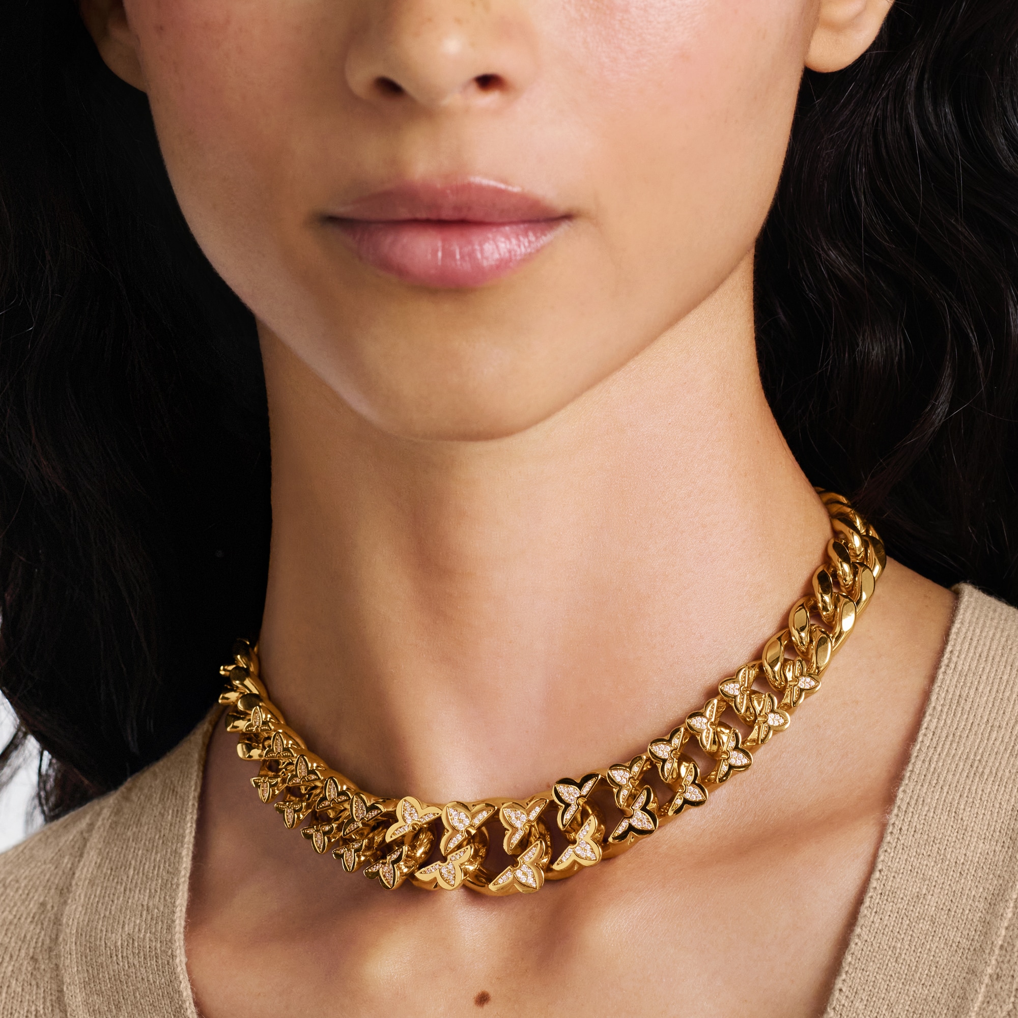 My Flower Link Necklace S00 in Wanita