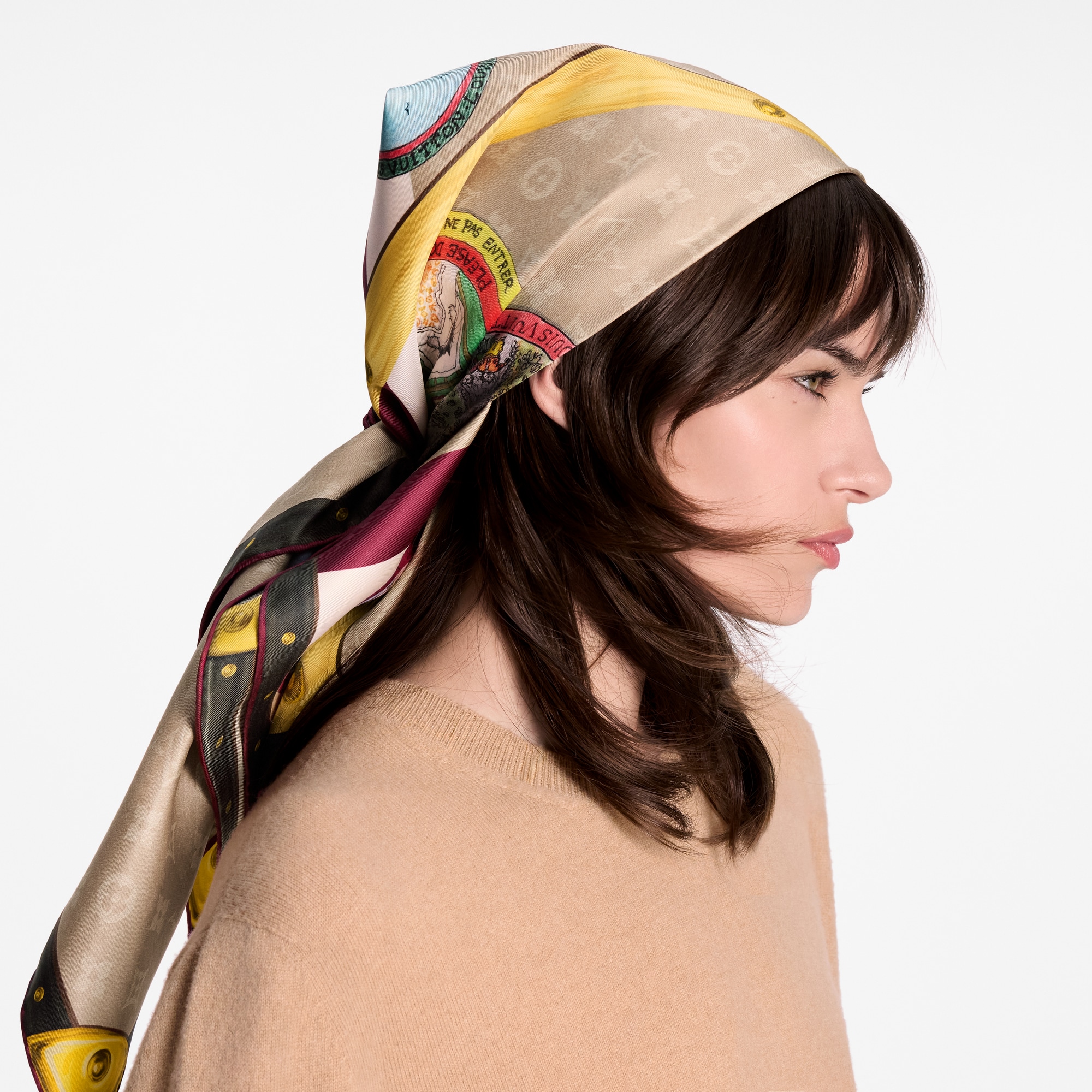 My LV Trunk Square 90 S00 in Wanita