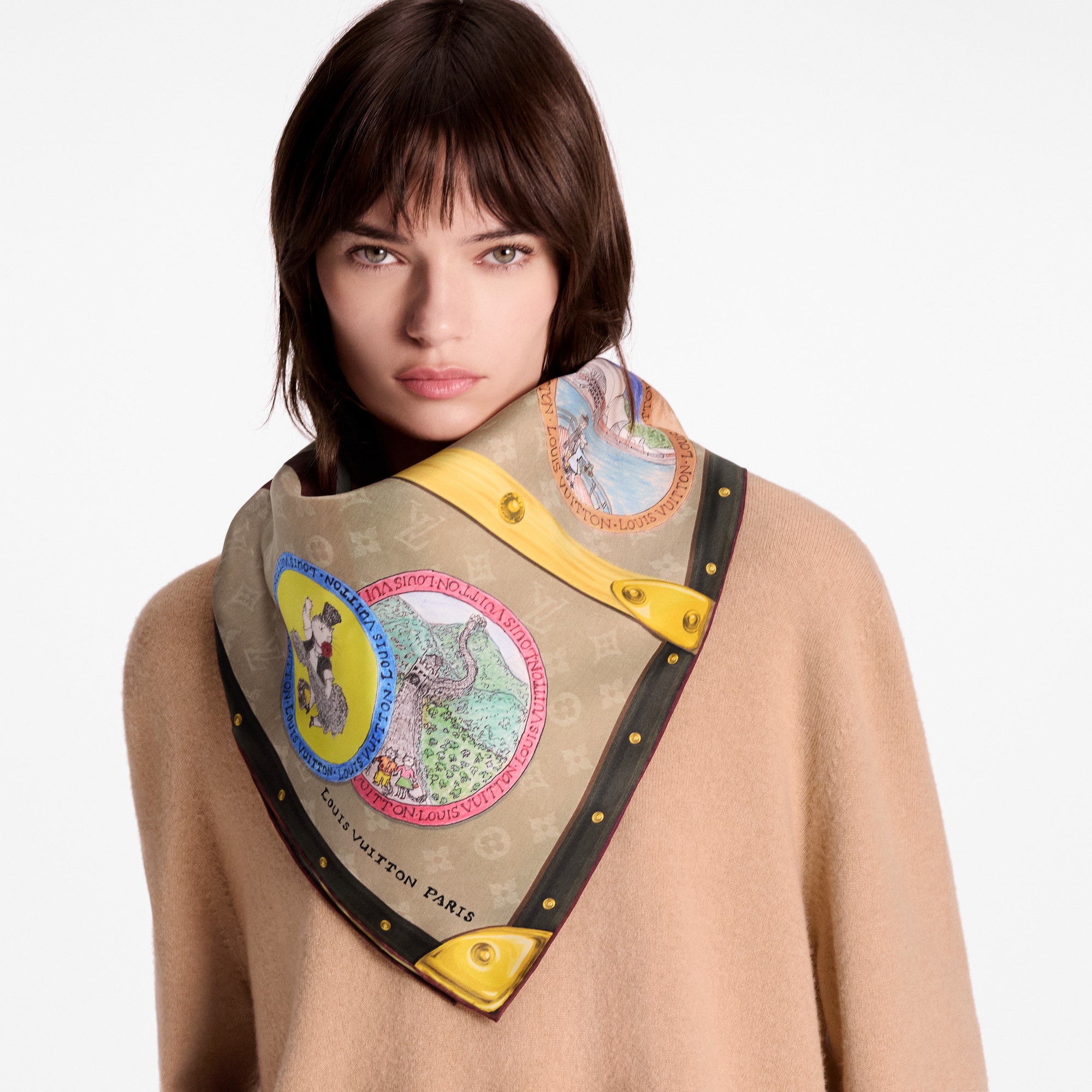 My LV Trunk Square 90 S00 in Wanita