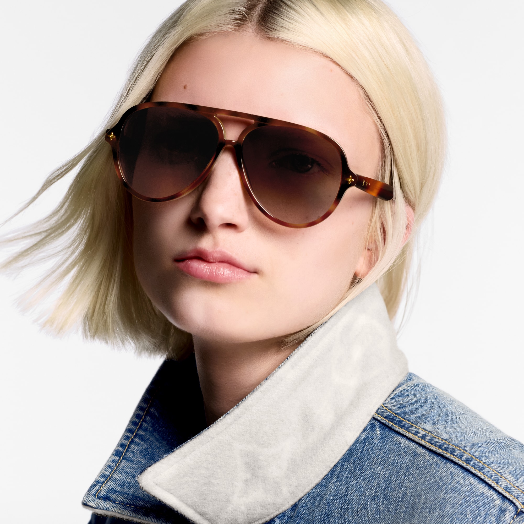 My Monogram Fame Pilot Sunglasses S00 in Wanita