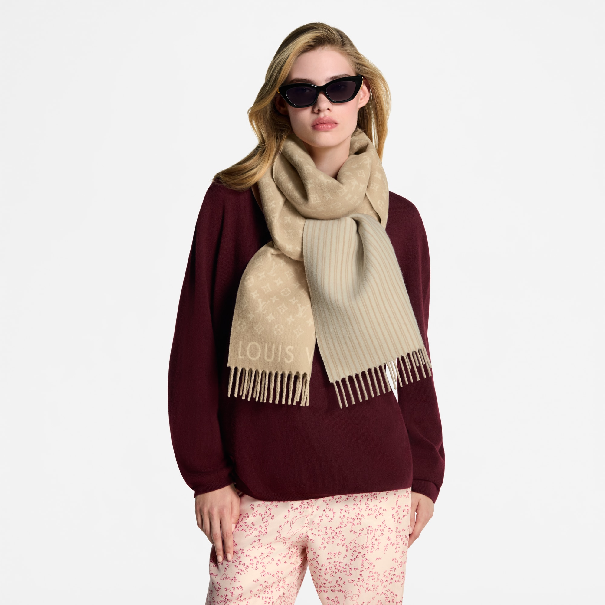 My Neverfull Scarf S00 in Wanita