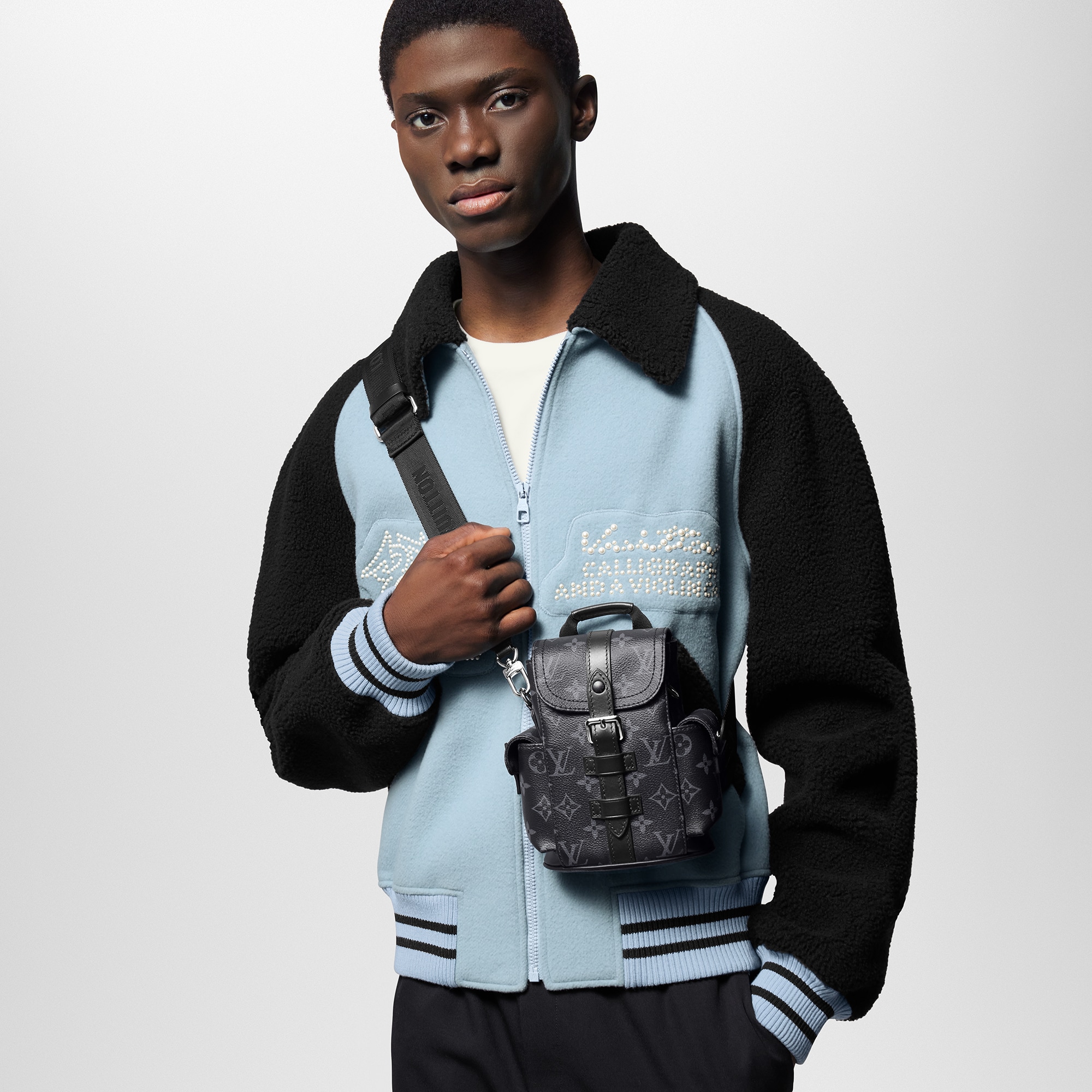 Nano Christopher Monogram Eclipse in Pria