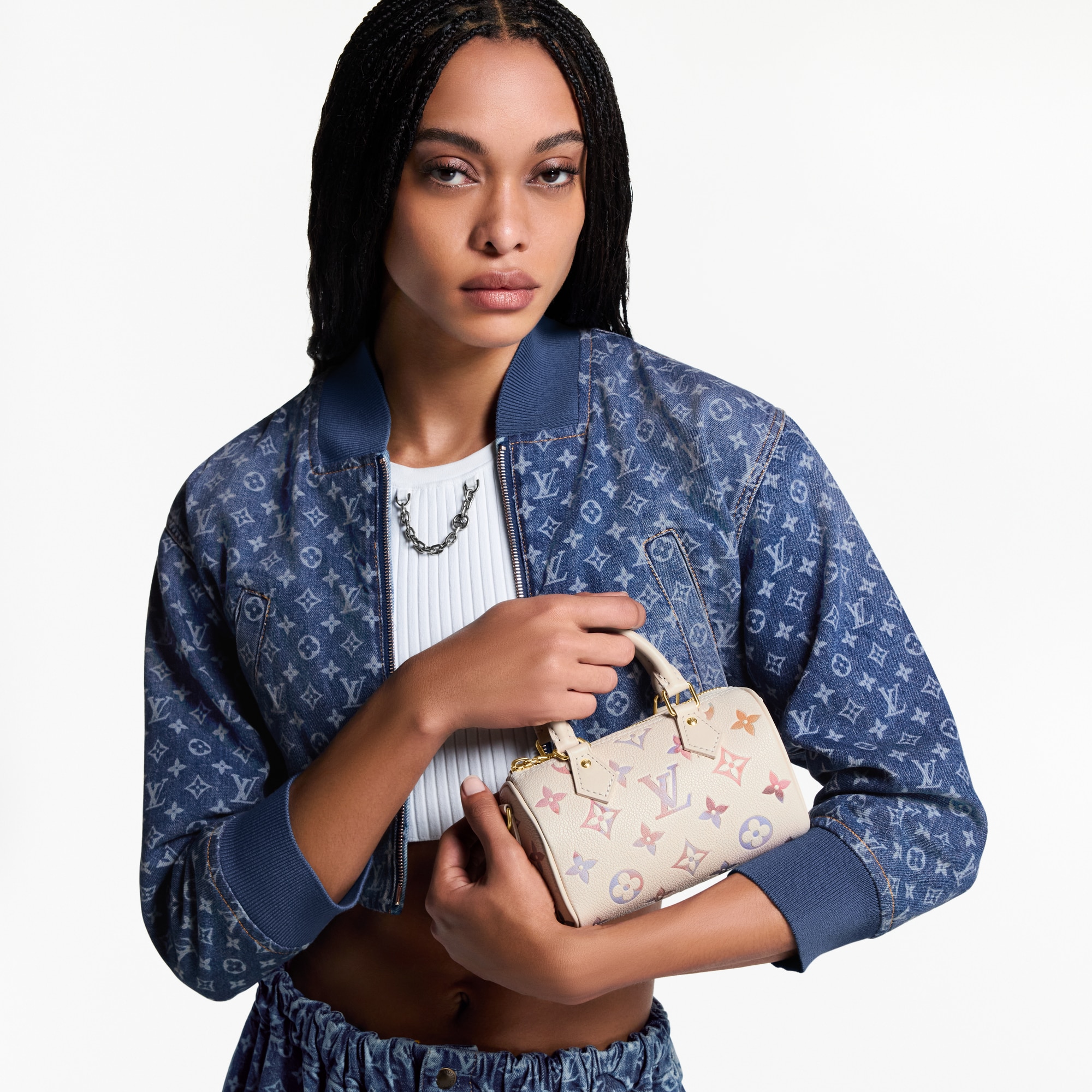 Nano Speedy Monogram Empreinte in Wanita