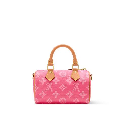 Nano Speedy Other Monogram Canvas in Wanita's Dompet dan Aksesori Kulit Wallet on Chain dan Tas Mikro collections by Louis Vuitton (Perbesar produk)