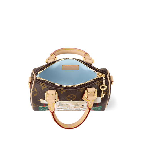 Nano Speedy Other Monogram Canvas in Women's Wallets and Small Leather Goods Nano Bags and Chain Wallets collections by Louis Vuitton (Product zoom)