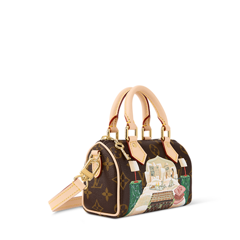 Nano Speedy Other Monogram Canvas in Women's Wallets and Small Leather Goods Nano Bags and Chain Wallets collections by Louis Vuitton (Product zoom)