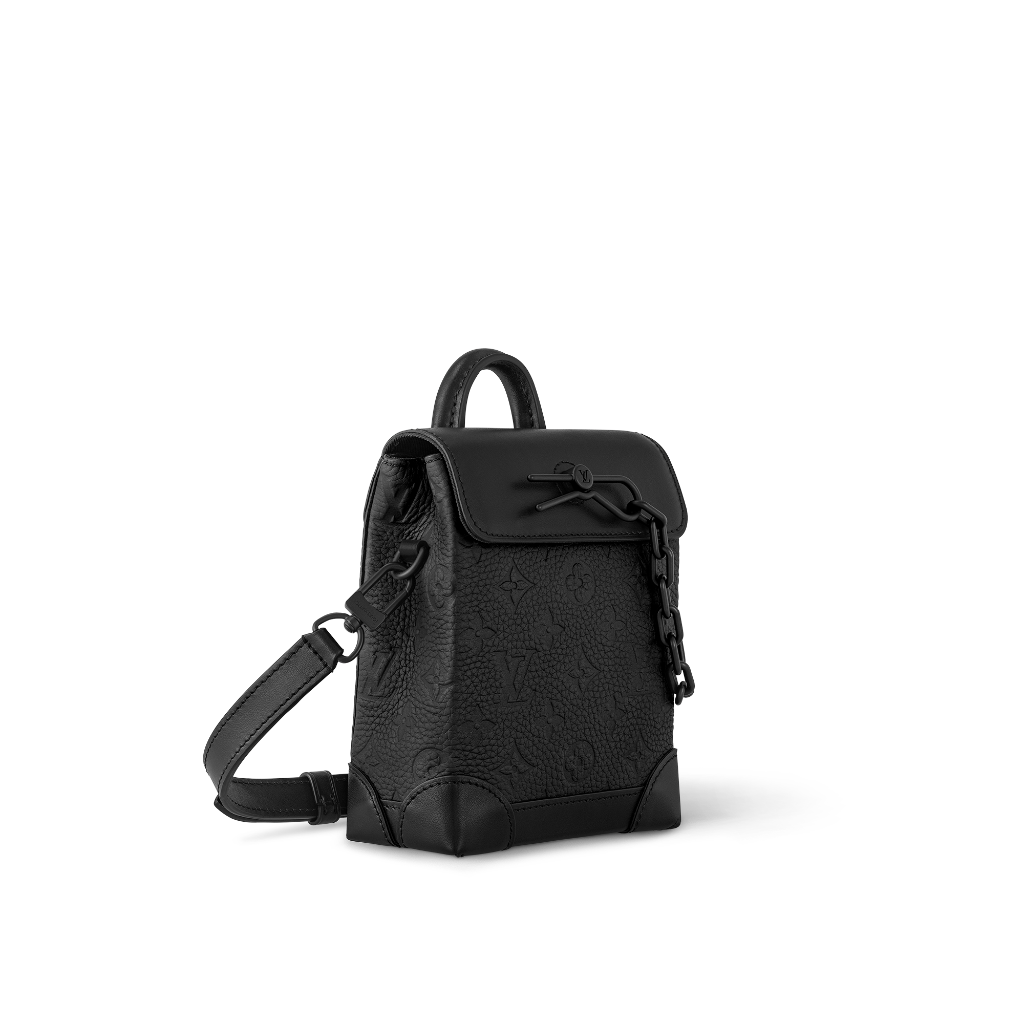 Nano Steamer Monogram Taurillon Leather LG - G90 in Pria