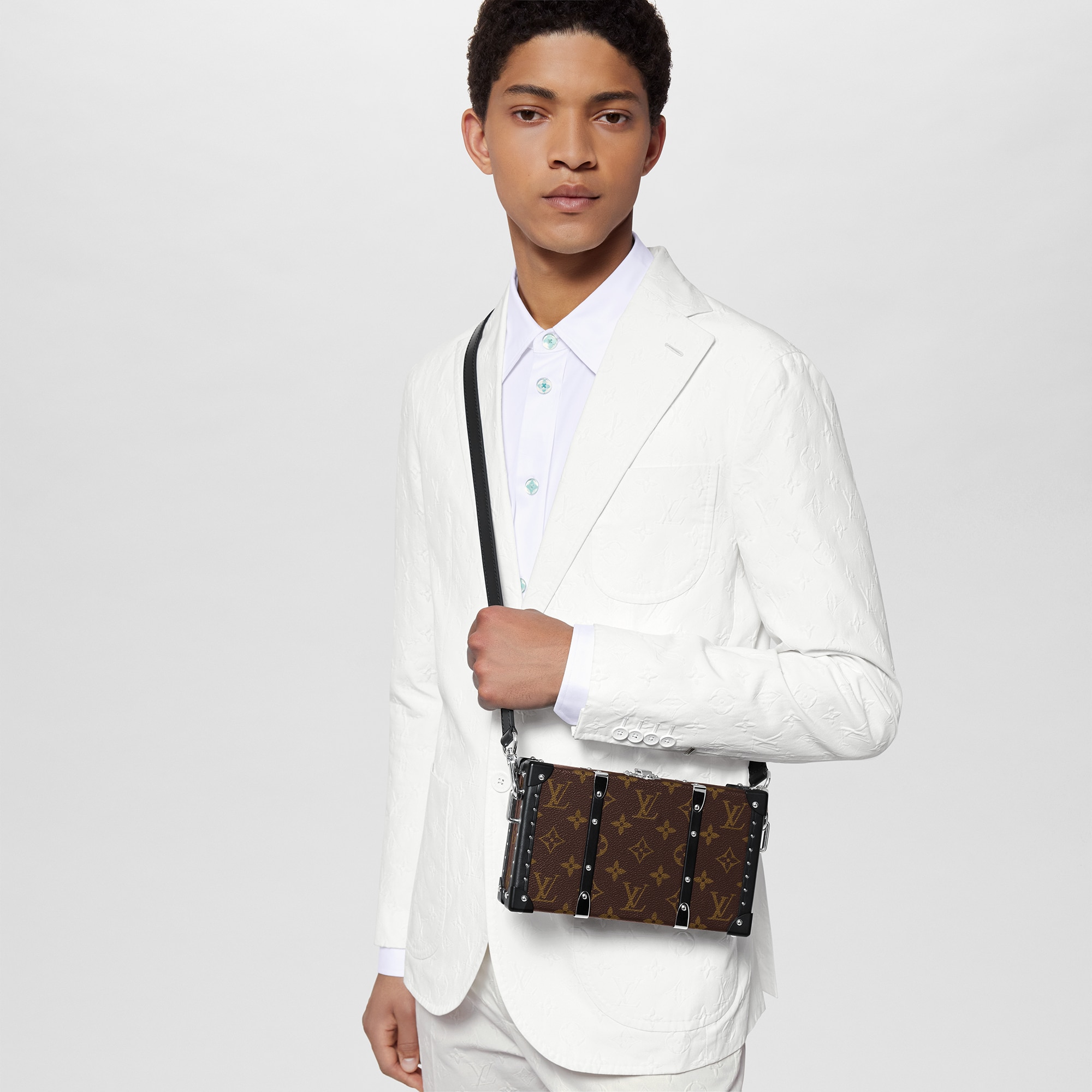 Neo Wallet Trunk Monogram Macassar in Les Extraordinaires