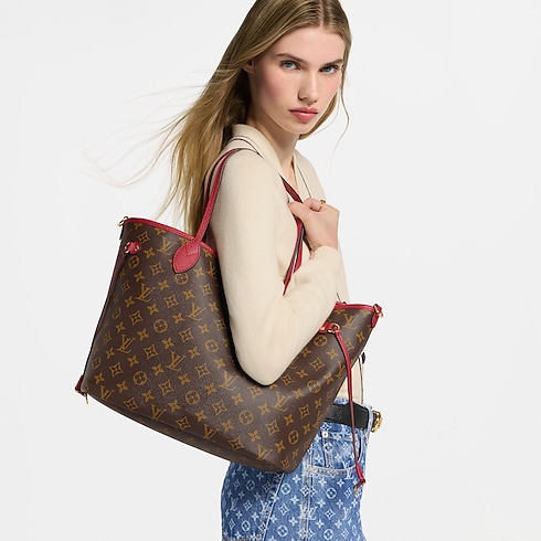 Neverfull Bandoulière Inside Out MM Monogram in Tas dan Aksesori Kulit's Tas untuk Wanita LV Icons collections by Louis Vuitton (Perbesar produk)