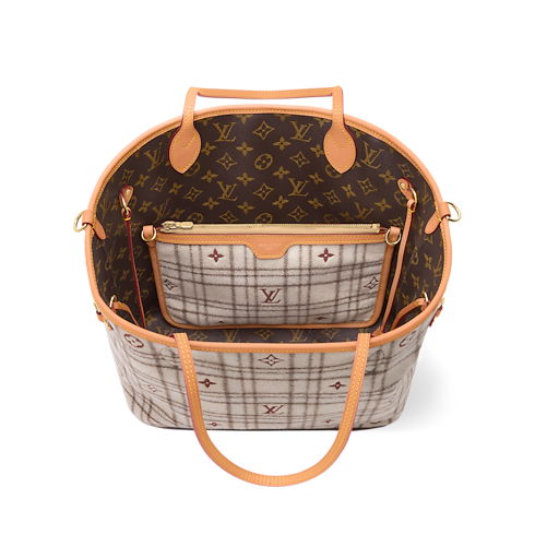 Neverfull Inside Out MM Monogram in Wanita's Terbaru } collections by Louis Vuitton (Perbesar produk)