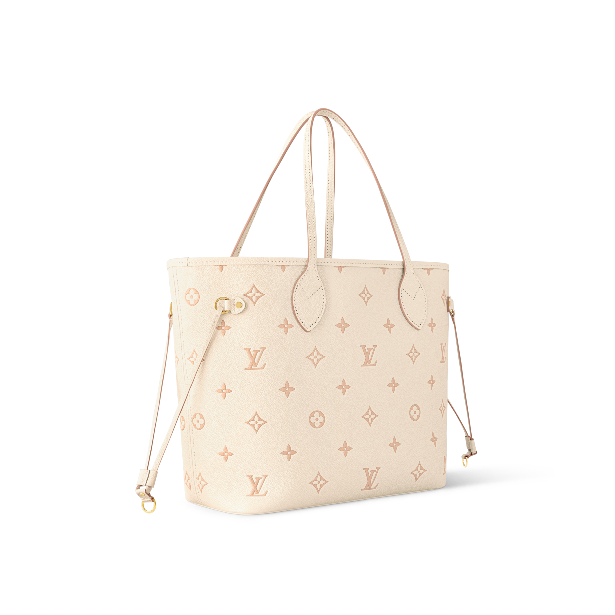 Neverfull MM Monogram Empreinte in Tas dan Aksesori Kulit