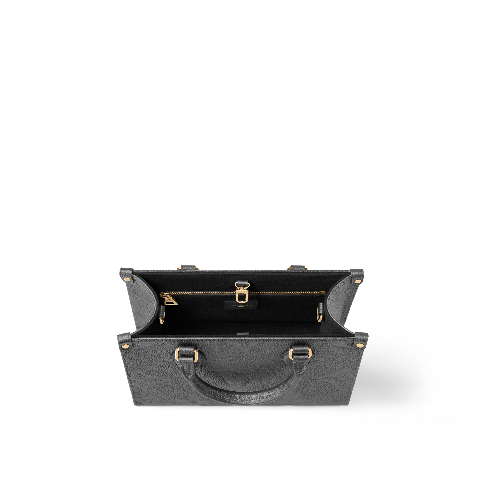 OnTheGo PM Monogram Empreinte in Tas dan Aksesori Kulit